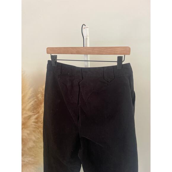 Future Collective Black High Rise Straight Leg Jeans Size 8 Yoke Seam Denim Pant - Picture 9 of 9